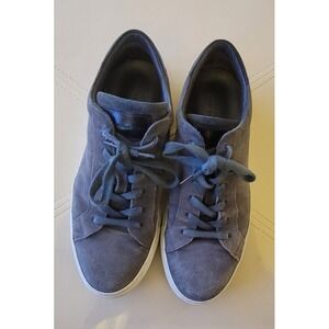 To Boot New York Adam Derrick Men's Blue Suede Casual Sneaker‎ Size 7 In Italy